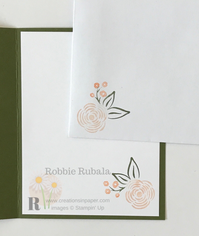 Petal Promenade Designer Series Paper in Mossy Meadow - Creations in Paper
