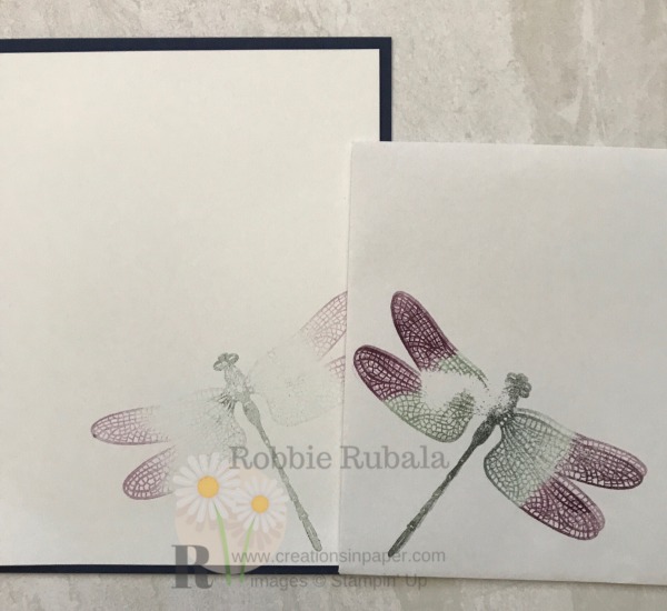 Dragonfly Dreams meets Frosted Floral Designer Series Paper - Creations ...