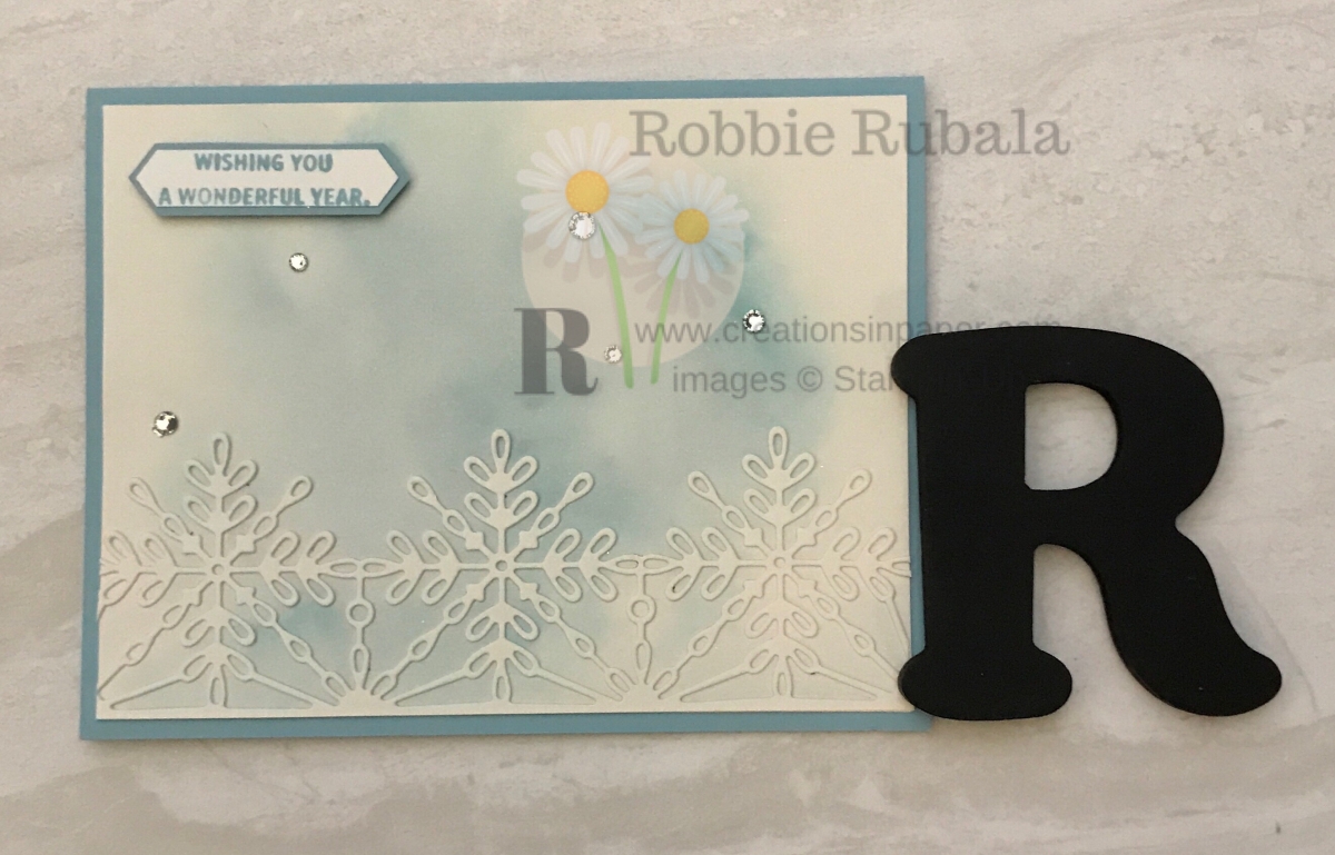 Snowflake Sentiments Stampin' Up Snowflake Sentiments Wonderful Year - Creations in Paper