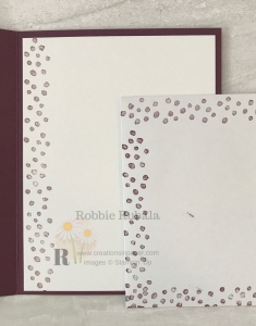 Want to know how I used these dots to create a fun background? Click the photo to see the Dots and Flowers Handmade Card idea.