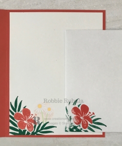 Isn't this a cute image? If you like this image make sure you click through to see the Stampin' Up Tropical Chic in Calypso Coral idea.