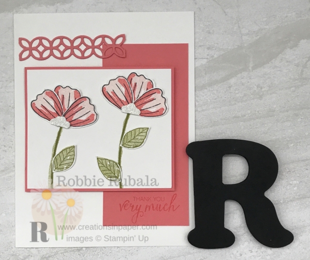 Do you like using your punches to make flowers? Check out this Stamped Punched Flower Card. Click the photo to get all the details.