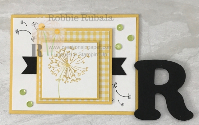 Have you ever blown a dandelion head? Check out my paper version with this Stampin' Up Dandelion Wishes Handmade Card.