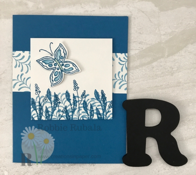 Check out this gorgeous Monochromatic Card Idea creation. Want to know how I made it? Click the photo to see the video.