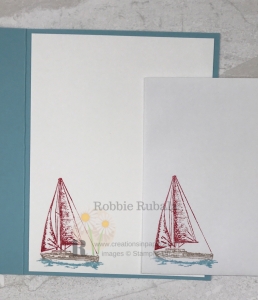 This sailboat is part ofa new suite from Stampin' Up. Click through to see how I used it to create my Come Sail Away Suite from Stampin' Up card.