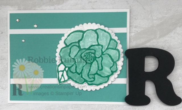 Have you tried glycerin coloring? Here is an idea for a Monochromatic Handmade Beautiful Day Card.