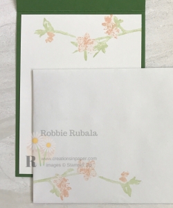 These soft colors make the perfect Soft and Pretty Garden Lane Designer Series Paper Card. Click through to get the details. 