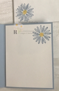 This pretty daisy image makes an elegant Seaside Spray for Daisy Lane creation. Click the photo to see the card front and get the details.