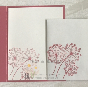 This dandelion image makes a great sparkly card. Click the photo to get the details of my Stampin' Up Dandelion Hello creation.