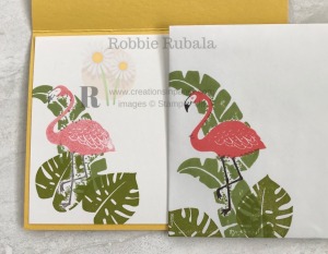 This flamingo made the cutest #ShopYourCraftStash Pop of Paradise card. See how I made it to make your version.