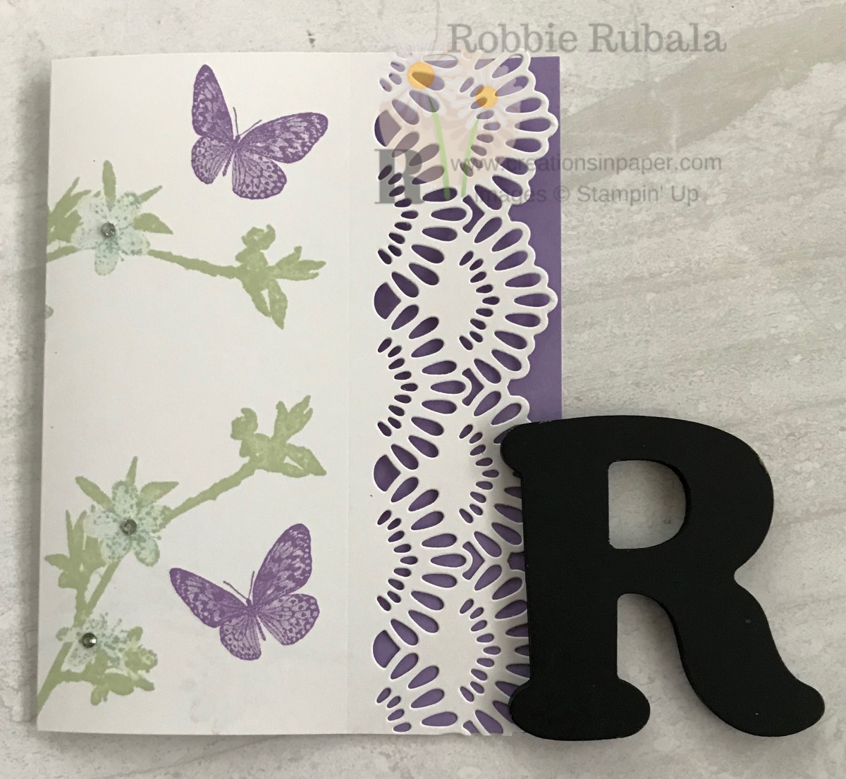 Fast and Fabulous Butterfly Wishes - Creations in Paper