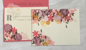 These clusters of flowers make a great card front. Don't miss the One Sheet Wonder in Very Vanilla idea.