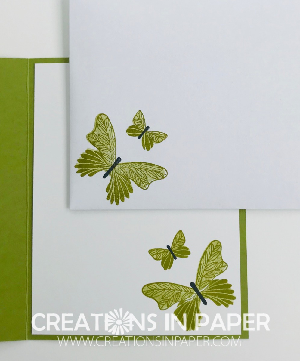 One Color Butterfly Gala - Creations in Paper
