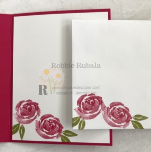 These images go so well with the flowers in the Best Dressed dsp. See which pattern from the collection I used on the card front of the Best Dressed Clean and Simple Smile card.