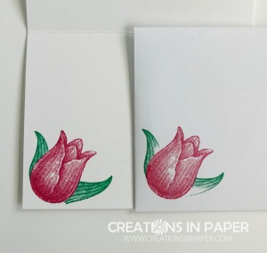 This cute image is great for a clean and simple card. Check out the video that shows how I created the 10 Minute Timeless Tulips card.