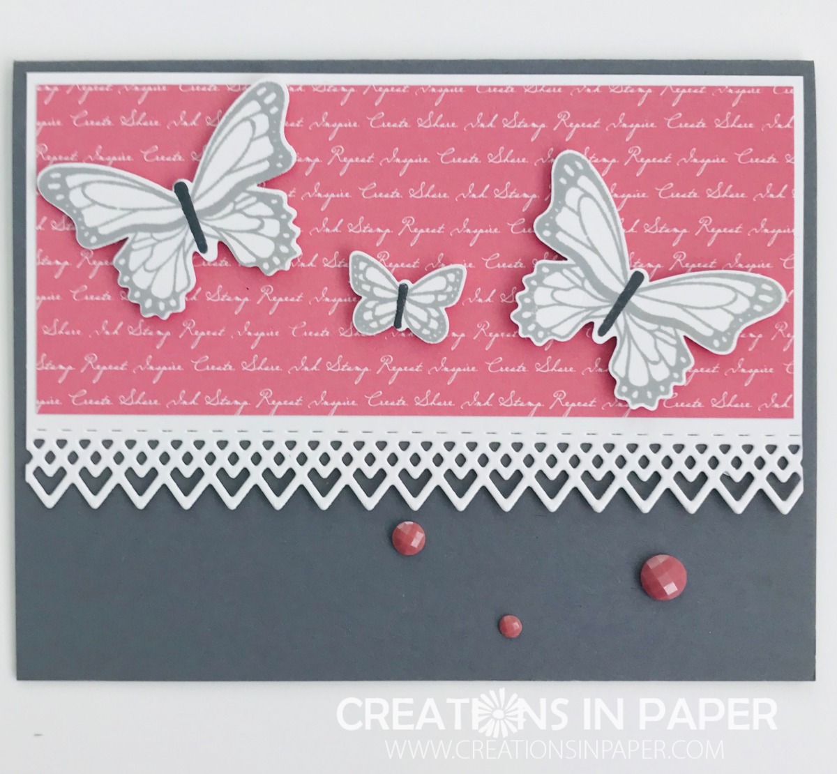 Fast and Fabulous Butterfly Gala - Creations in Paper