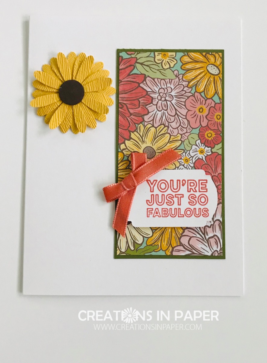 Quick and Easy You're Fabulous - Creations in Paper