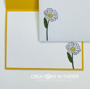 This daisy is the perfect image for many all occasion cards. Check out the Fancy Fold from NC Demo Group to see how it was used.