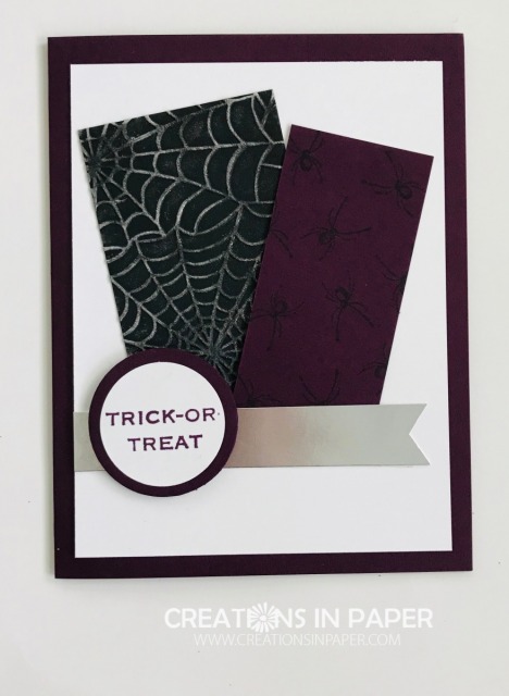 Some stamping and embossing make a great card. Look at this quick and easy Embossed Magic in this Night Suite Card.