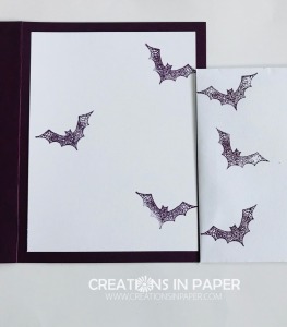 These bats make the cutest Halloween card and treat holder. Check Out this Halloween Project that I posted on my blog.