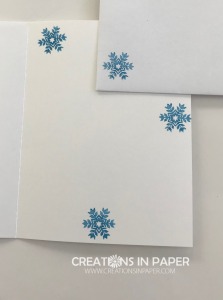 These adorable snowflakes are part of a beautiful stamp set. To see the card front and the products used so you can order them from my online store, click the photo.