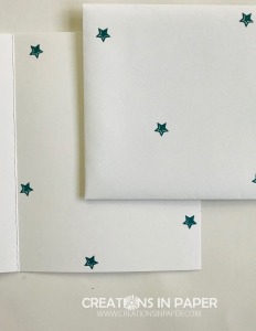 Stars are the theme for the card today. There is an adorable star spray used on the card front. Watch the video for the Cute Stampin' Up My Friend Card to see all the details.