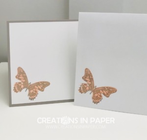 This beautiful butterfly pairs with the Peony Garden dsp to a great lady's card. Check out the video for the Birthday Card Idea Using Ornate Layers Dies.