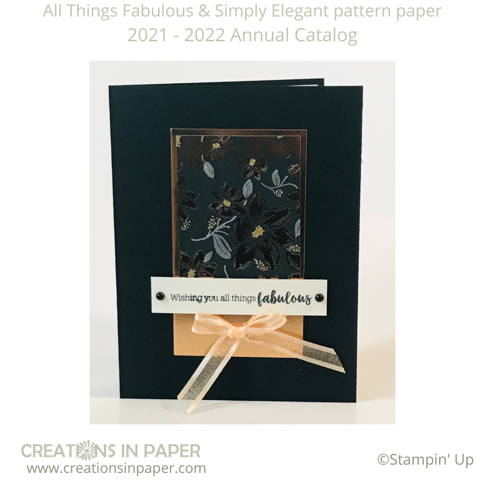 How to Use Ribbon on Cards Creations in Paper