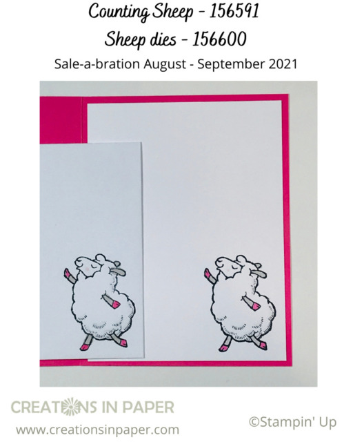 Don't you love the attitude of this cute sheep?  See how I gave her a tutu and have her walking a fence balance beam on my Cute Homemade Card Idea creation.