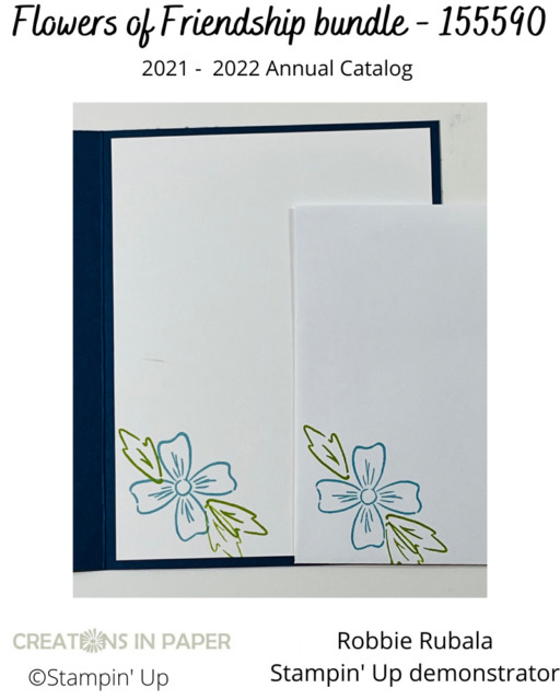 These simple flowers are a great addition to cards.  Don't miss seeing the 2 patterns of the paper and how they go together even though they are not from the same collection.  Get the details and order supplies by checking my blog.