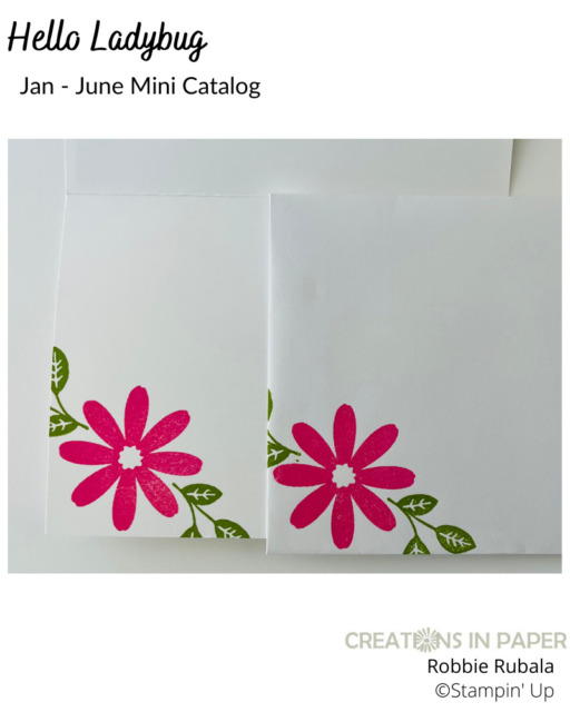 I love daisies and creating all colors of them - especially the pink ones.  Check out the information on the Punch Art Daisies - Stampin' Up Hello Ladybug creation and get supplies to make your version.