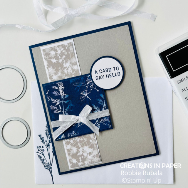 Stampin' Up Sending Smiles with Sun Prints - Creations in Paper