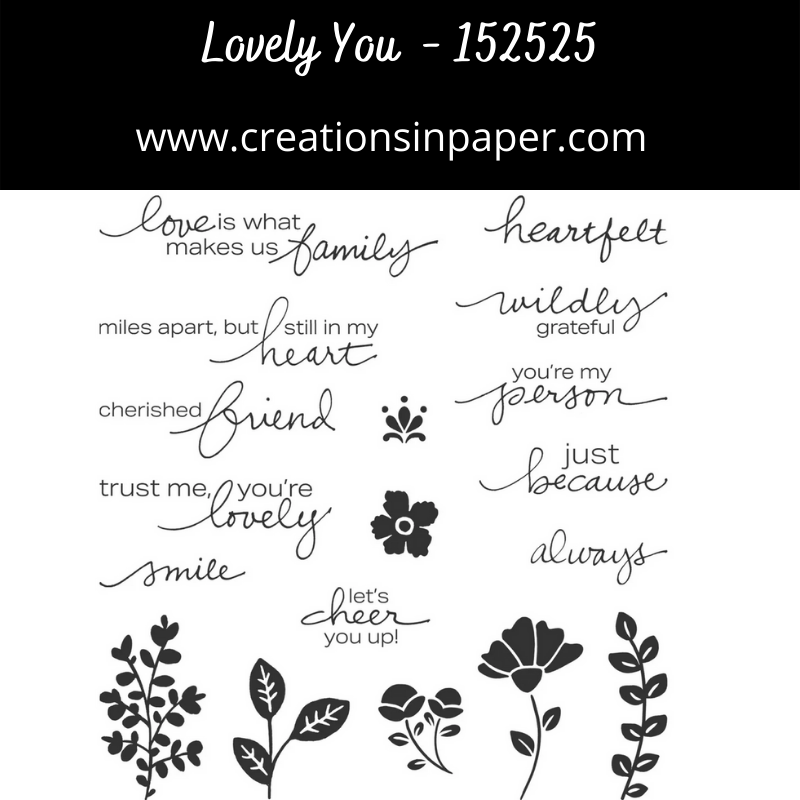 Stampin' Up Lovely You Color Combo - Creations in Paper