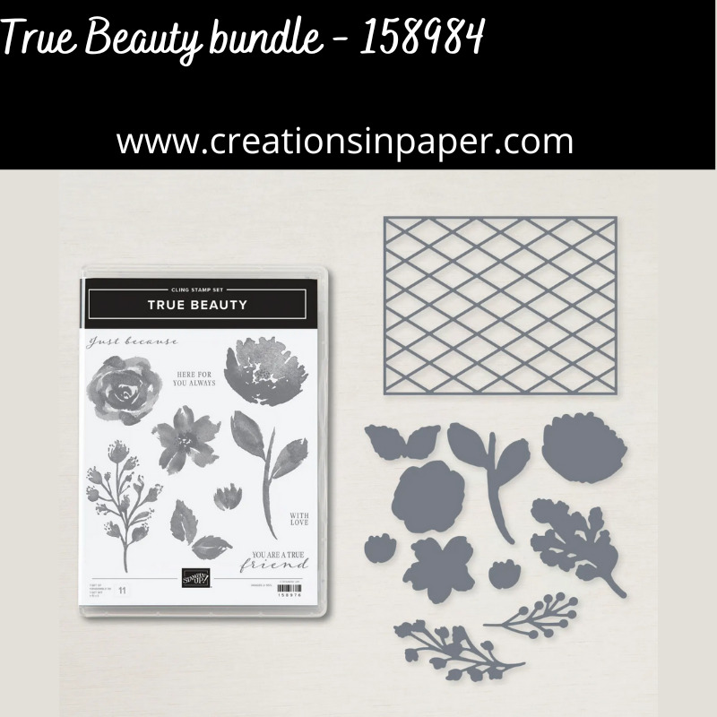 Stampin' Up True Beauty Friend - Creations in Paper