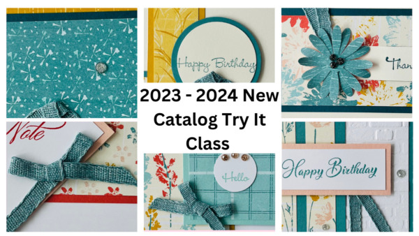 2023 New Catalog Try It Class #1