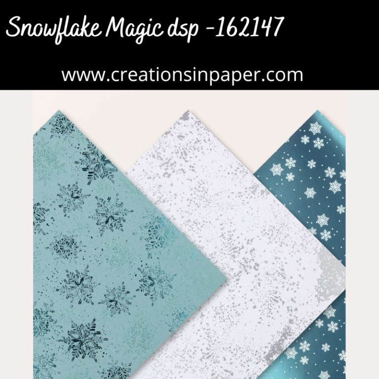 Snowflake Magic dsp Stepped Up - Creations in Paper