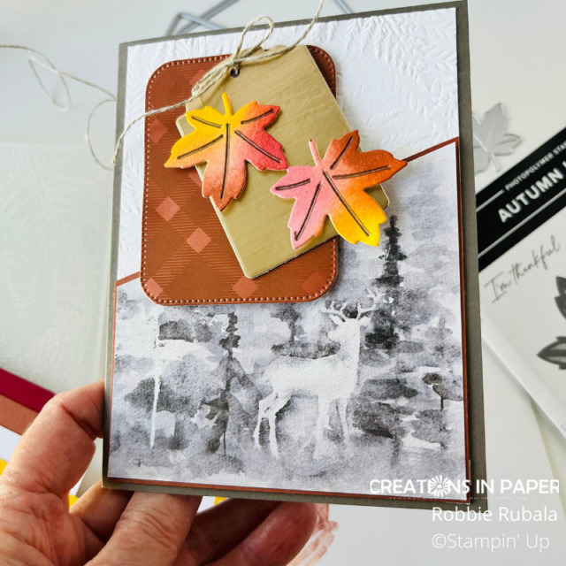 close up of World Card Making Day Challenge 3 card