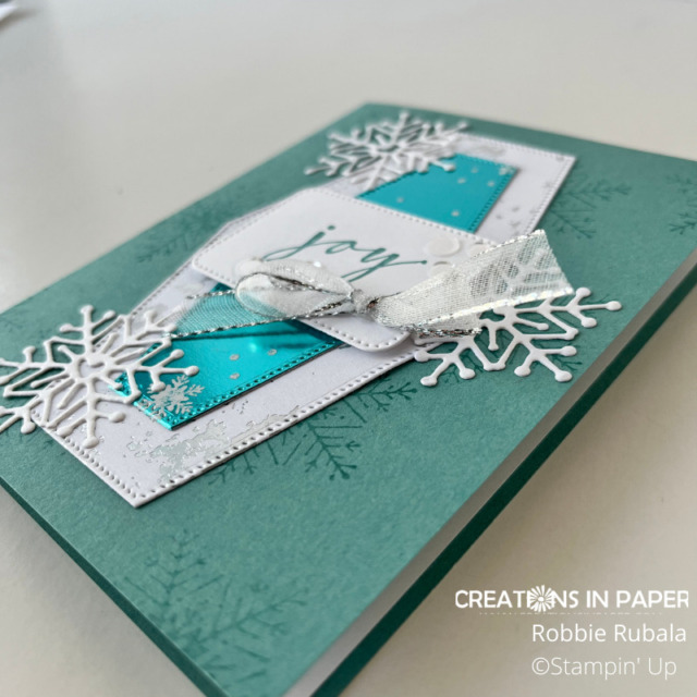 close up of Stampin' Up Nested Essentials card