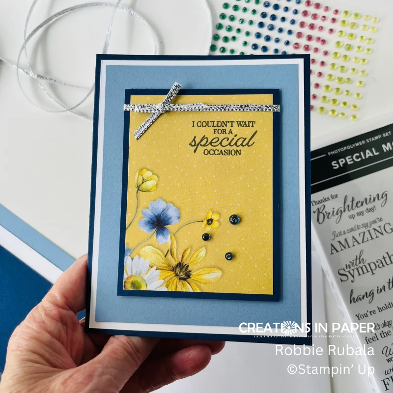 Anything Goes Saturday - special occasion - Creations in Paper