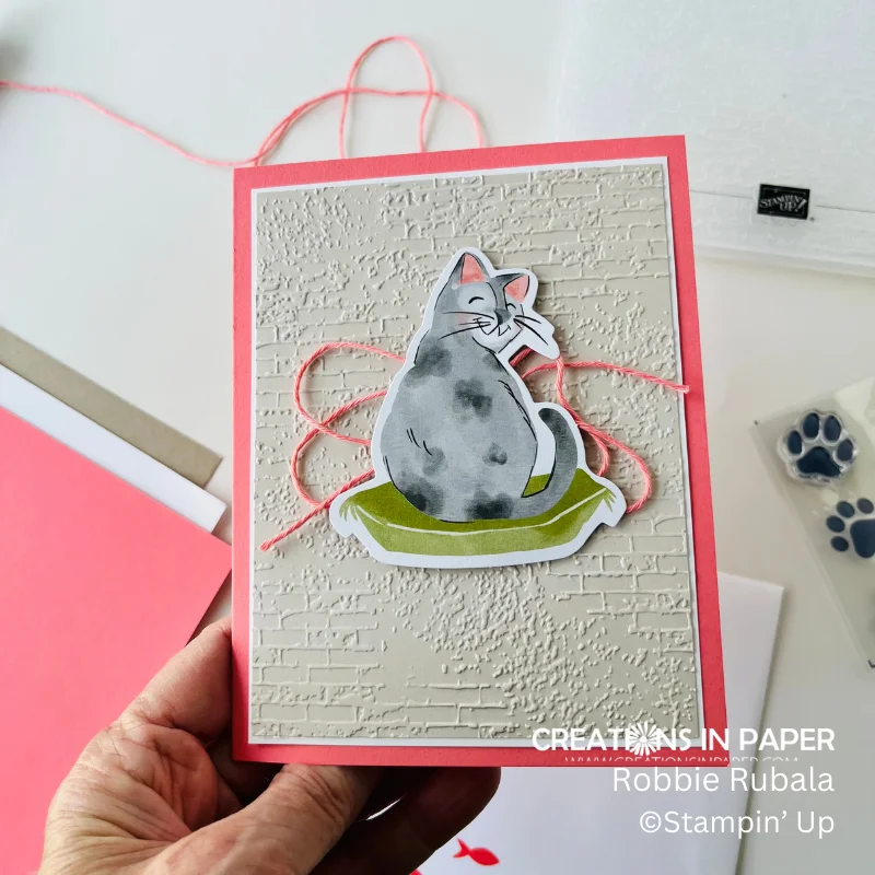 By Your Side kit cute kitty - Creations in Paper
