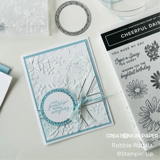 Inspirations in Ink - embossing