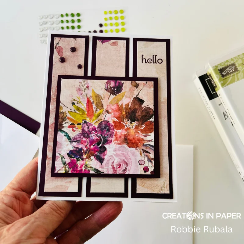 Anything Goes Saturday - 2 ideas - Creations in Paper