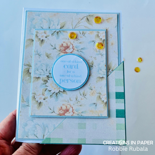 Lavender Blu Cottagecore Spring card