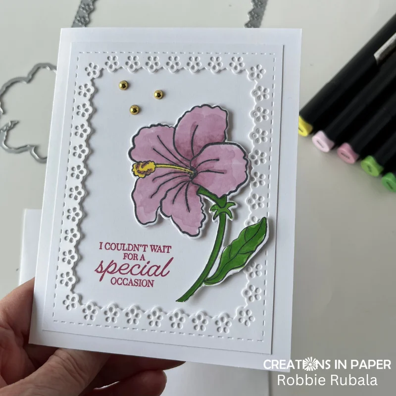 Anything Goes Saturday - special occasion - Creations in Paper