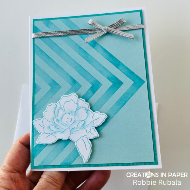 Peony Fantasy stencil idea