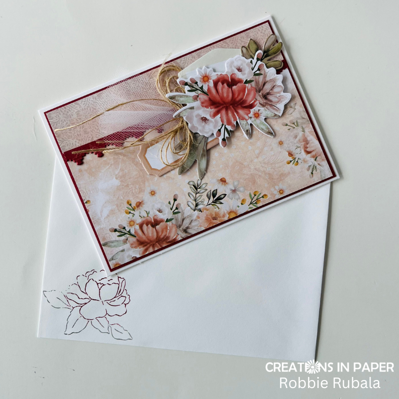 Anything Goes Saturday - Gypsy Heart card - Creations in Paper