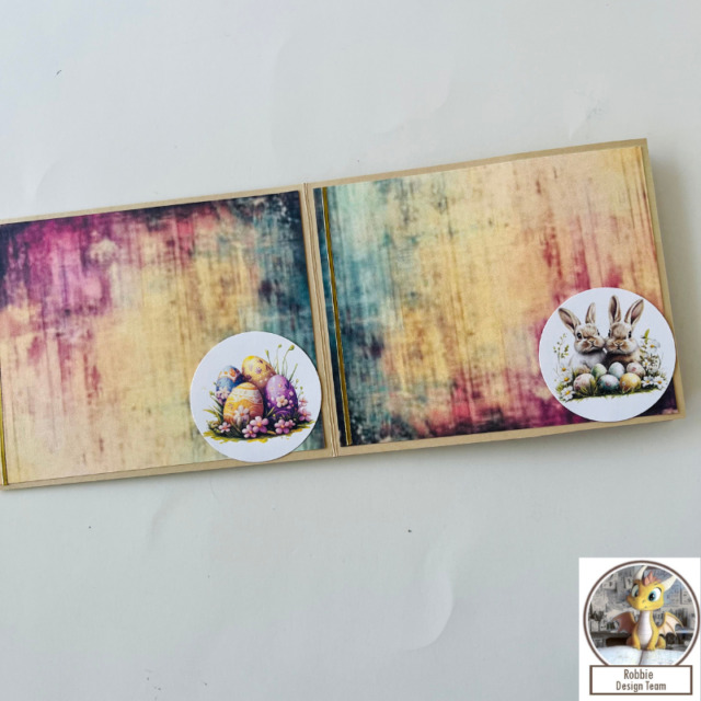 Crafting Dragon bunny mini album