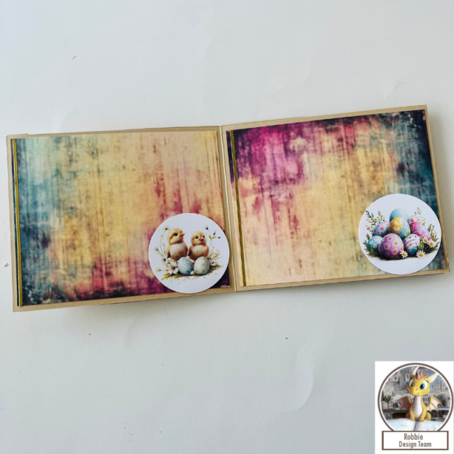 Crafting Dragon bunny mini album