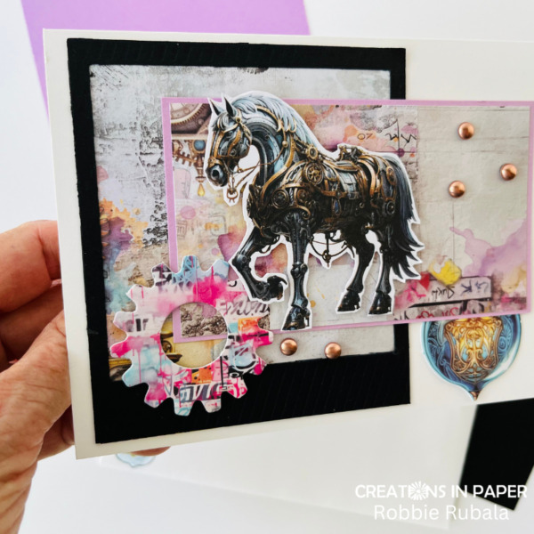Anything Goes Saturday - Steampunk Graffiti idea - Creations in Paper