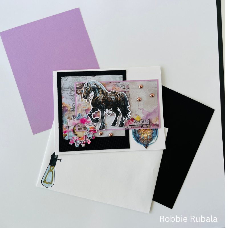 Anything Goes Saturday - Steampunk Graffiti idea - Creations in Paper